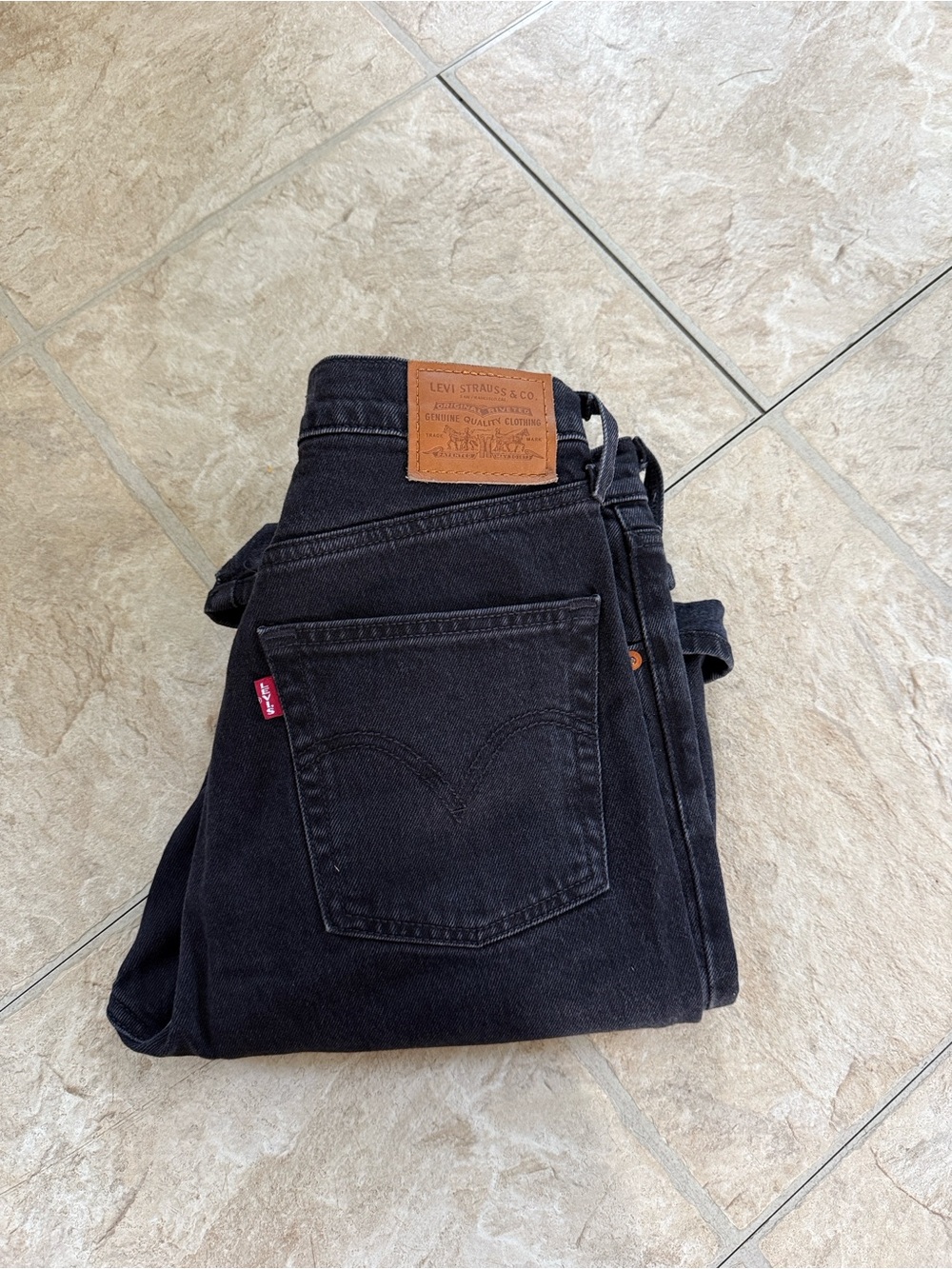 Women’s Black ribcage bootcut Levi’s
